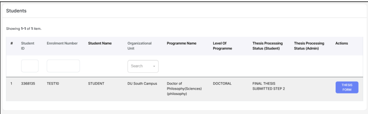 Reasearch admin dashboard